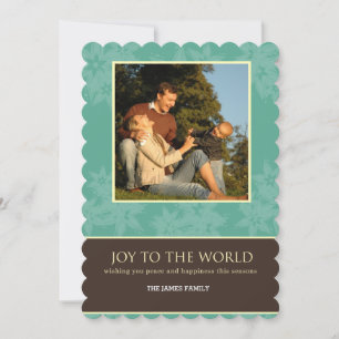 JOY TO THE WORLD HOLIDAY CARD