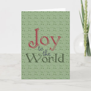 Joy to the World Holiday Card