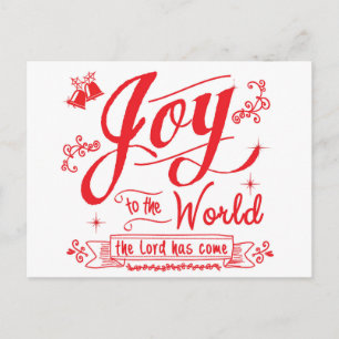 Joy to the World II by Jan Marvin Holiday Postcard