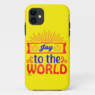 JOY TO THE WORLD inspirational and motivational    iPhone 11 Case