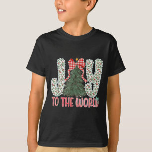 Joy To The World Jesus Christian Christmas Xmas Tr T-Shirt