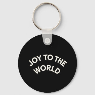 Joy to the World Key Ring