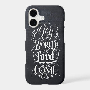 Joy to the World Lord Chalk Lettering Christmas