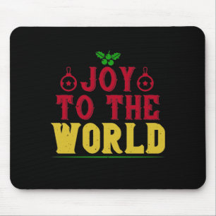 Joy To The World Mouse Mat