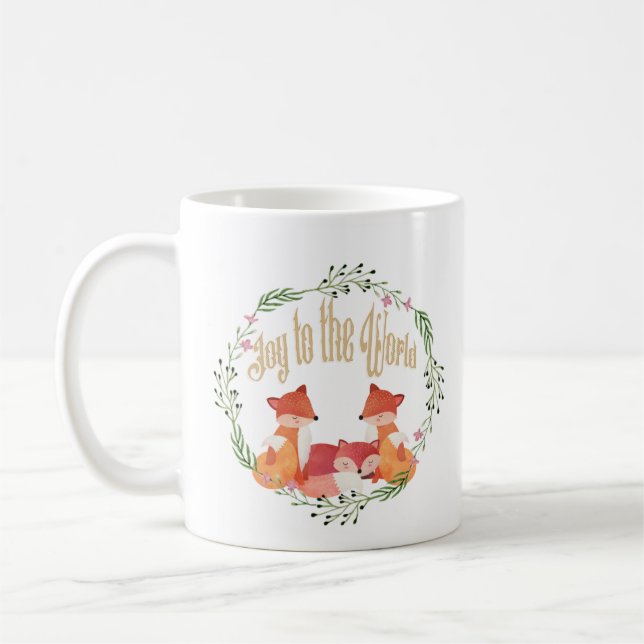 Joy to the World Mug (Left)