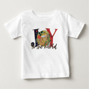 Joy To The World  Nativity  Baby T-Shirt