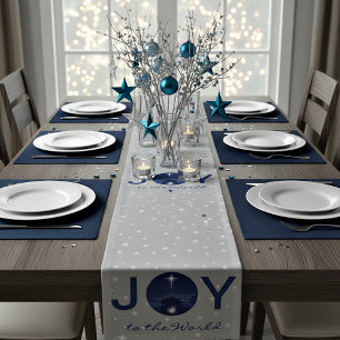 Joy to the World nativity  Short Table Runner