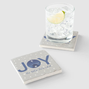 Joy to the World nativity Stone Coaster