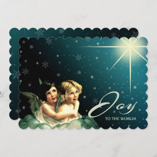 Joy to The World. Religious Christmas Cards