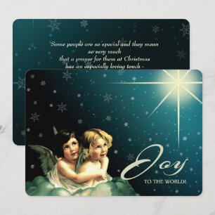Joy to The World. Religious Christmas Cards