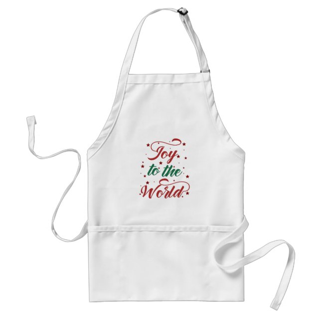 joy to the world standard apron (Front)