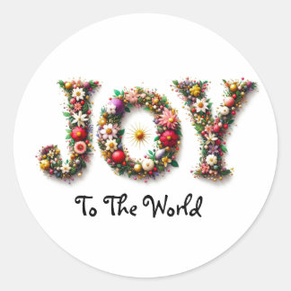 JOY to the World Stickers 