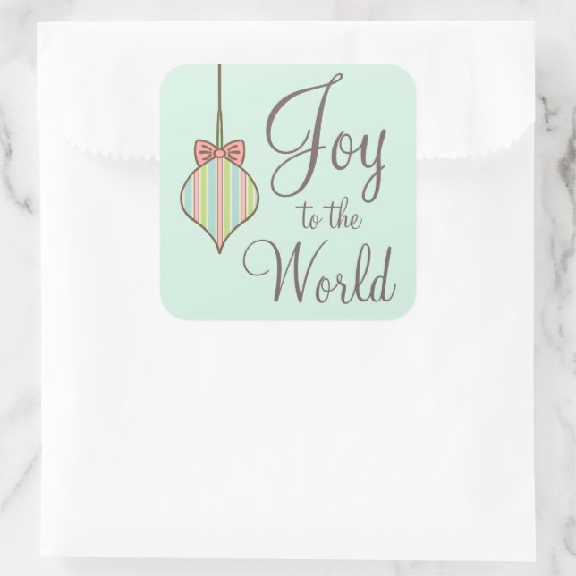  Joy to the World Stickers (Bag)