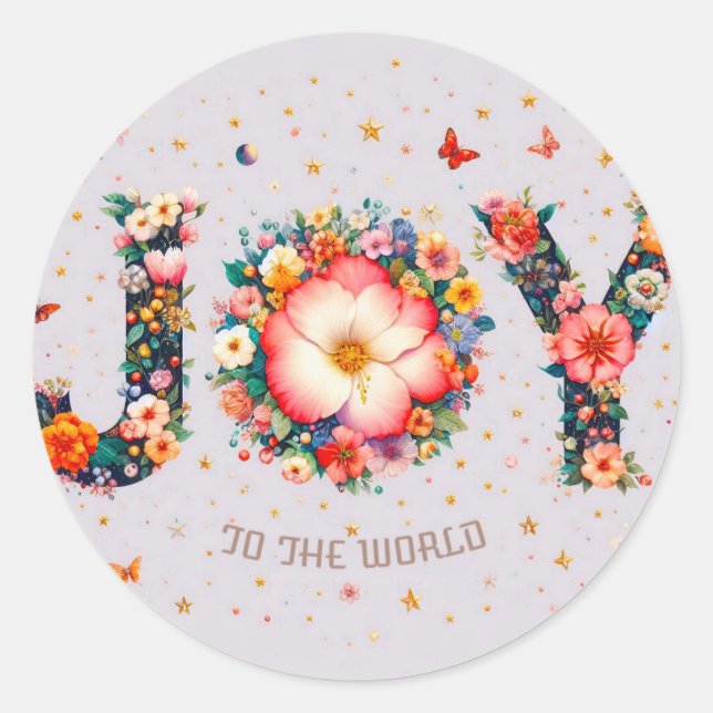 JOY to the World Stickers  (Front)