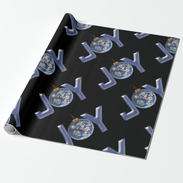 Joy to the world wrapping paper (Unrolled)