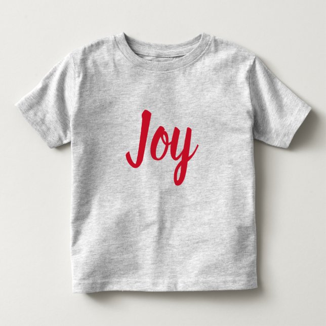 Joy Toddler T-Shirt (Front)