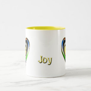 Joy Two-Tone Coffee Mug