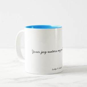 Joy Two-Tone Coffee Mug