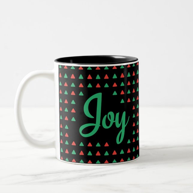  Joy Two-Tone Coffee Mug (Left)