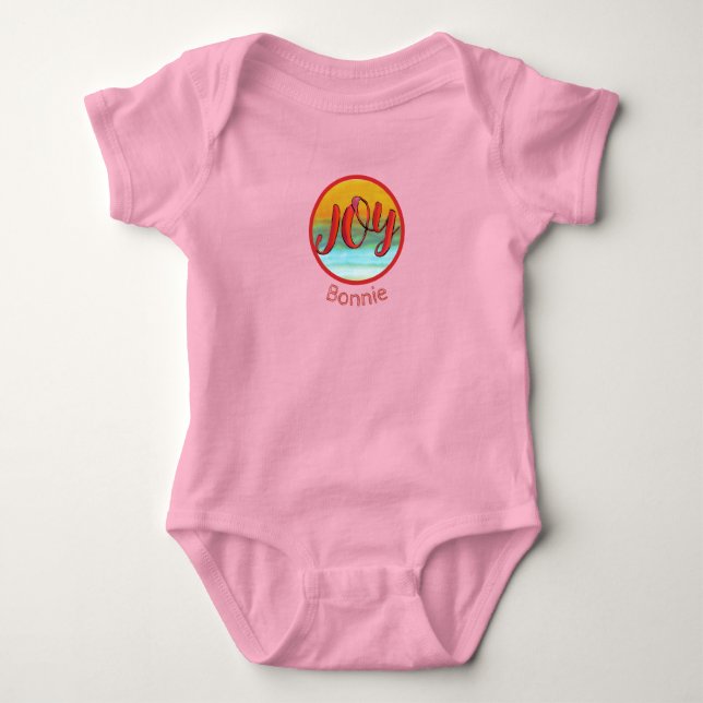 Joy Underground Club Baby Bodysuit (Front)