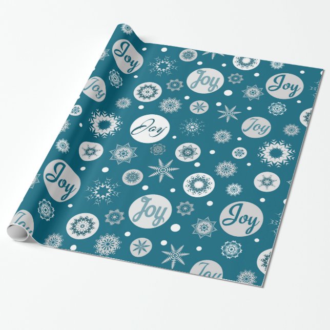 Joy Wrapping Paper (Unrolled)