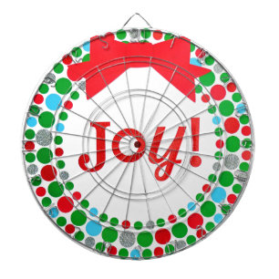 Joy Wreath Dartboard