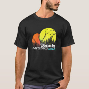 Joyable Players Of Tennis Quote T-Shirt