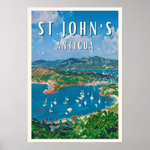 Joyau des Caraïbes : Saint John's Poster
