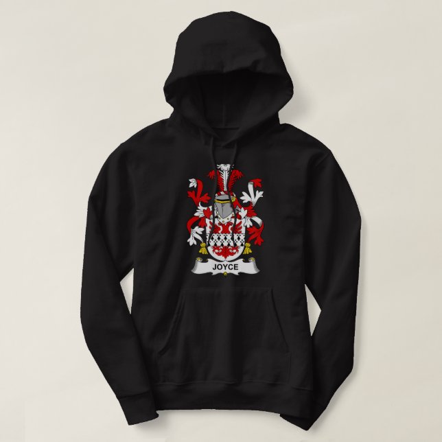 Joyce Coat of Arms  Family Crest  Hoodie (Design Front)