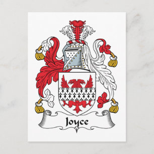 Joyce Family Crest Postcard
