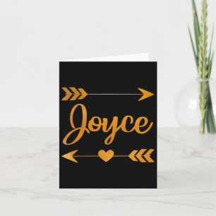 Joyce Personalised Name Funny Birthday Custom Mum Card