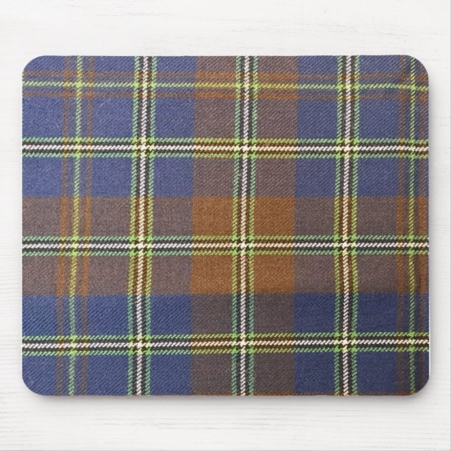 Joyce, Thomas and Alexander (Personal) Tartan Mouse Mat (Front)
