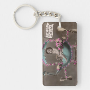 Joyeuse Paques Key Ring
