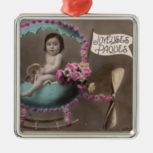 Joyeuse Paques Metal Tree Decoration