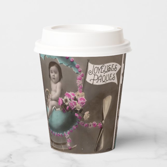 Joyeuse Paques Paper Cups (Front)