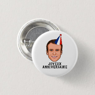 Emmanuel Macron Badges Pins Zazzle Uk