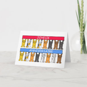 Joyeux Anniversaire French Happy Birthday Card