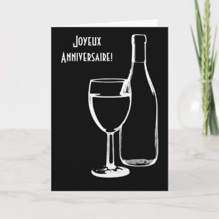 Joyeux Anniversaire Cards Zazzle Uk