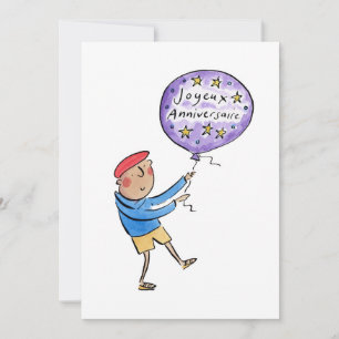 Joyeux Anniversaire Invitation