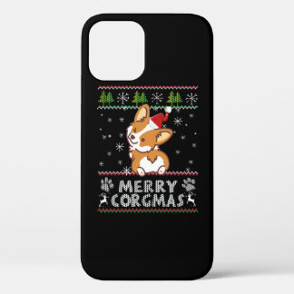 Joyeux Corgmas Noel Corgi iPhone 12 Pro Case