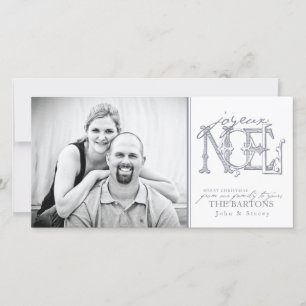 Joyeux Holiday Photo Card