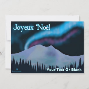 Joyeux Noёl - Blue Aurora