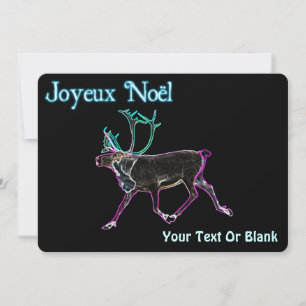 Joyeux Noёl - Electric Caribou Holiday Card