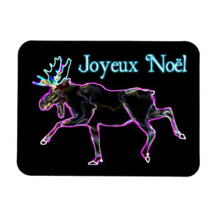 Joyeux Noёl - Electric Moose Magnet