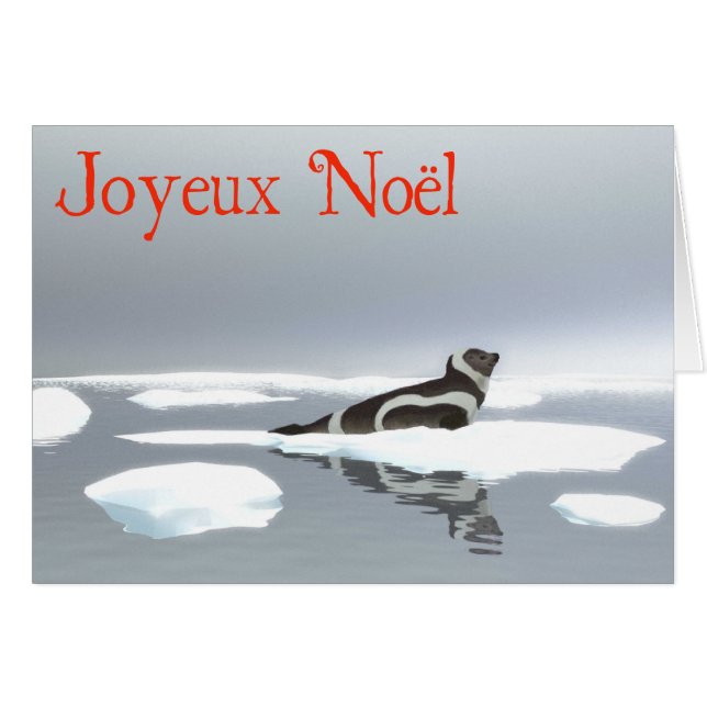 Joyeux Noёl - Ribbon Seal (Front Horizontal)