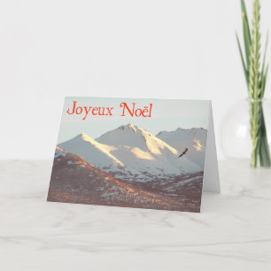 Joyeux Noёl - Winter Eagle Holiday Card