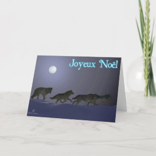 Joyeux Noёl - Wolf Pack Holiday Card