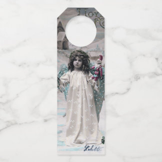 Joyeux Noel  Bottle Tag