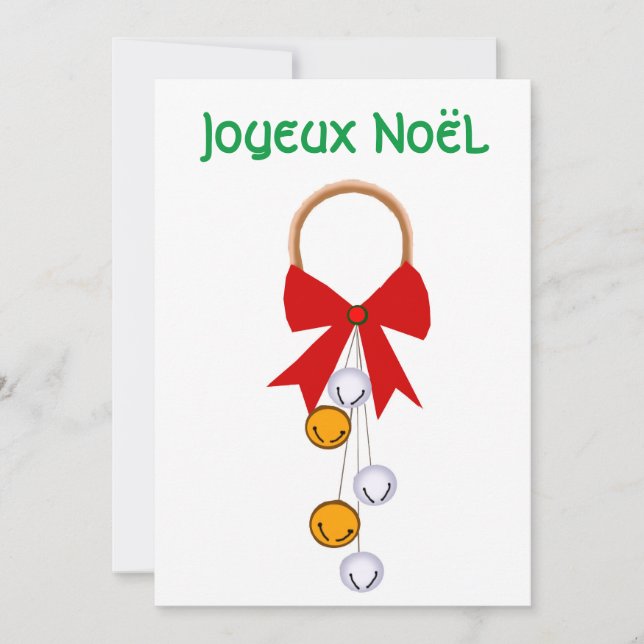 Joyeux Noël Card (Front)