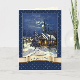 Joyeux Noël. Christmas Cards in French